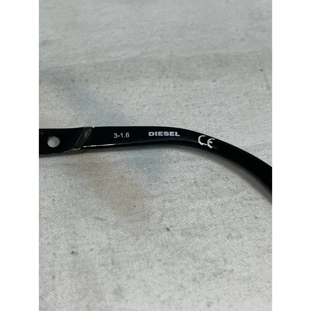 Diesel Eyeglasses DL Col. 005 Gray&Black Browline Metal Frame 53[]17 145